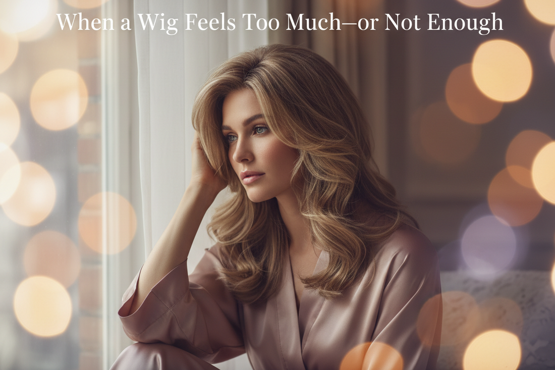 When a Wig Feels Too Much—or Not Enough