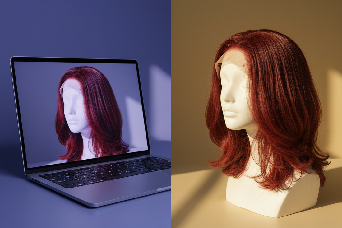 Why Wig Color Looks Different in Real Life Than It Does Online