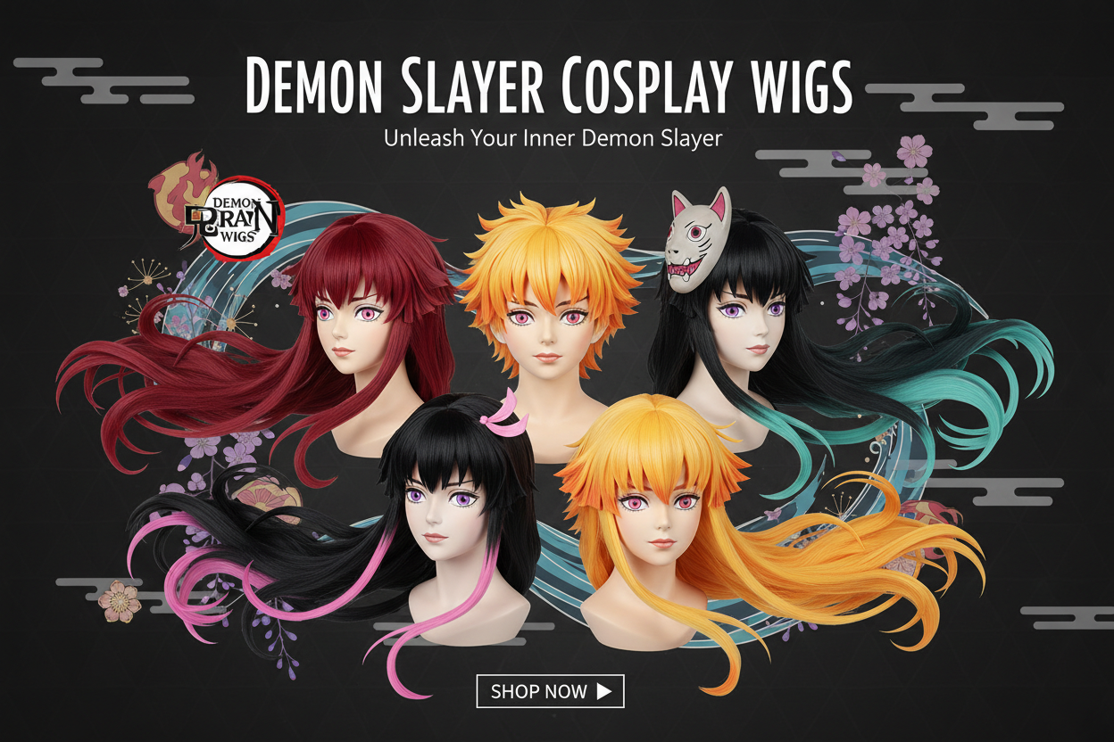 Demon Slayer Wigs