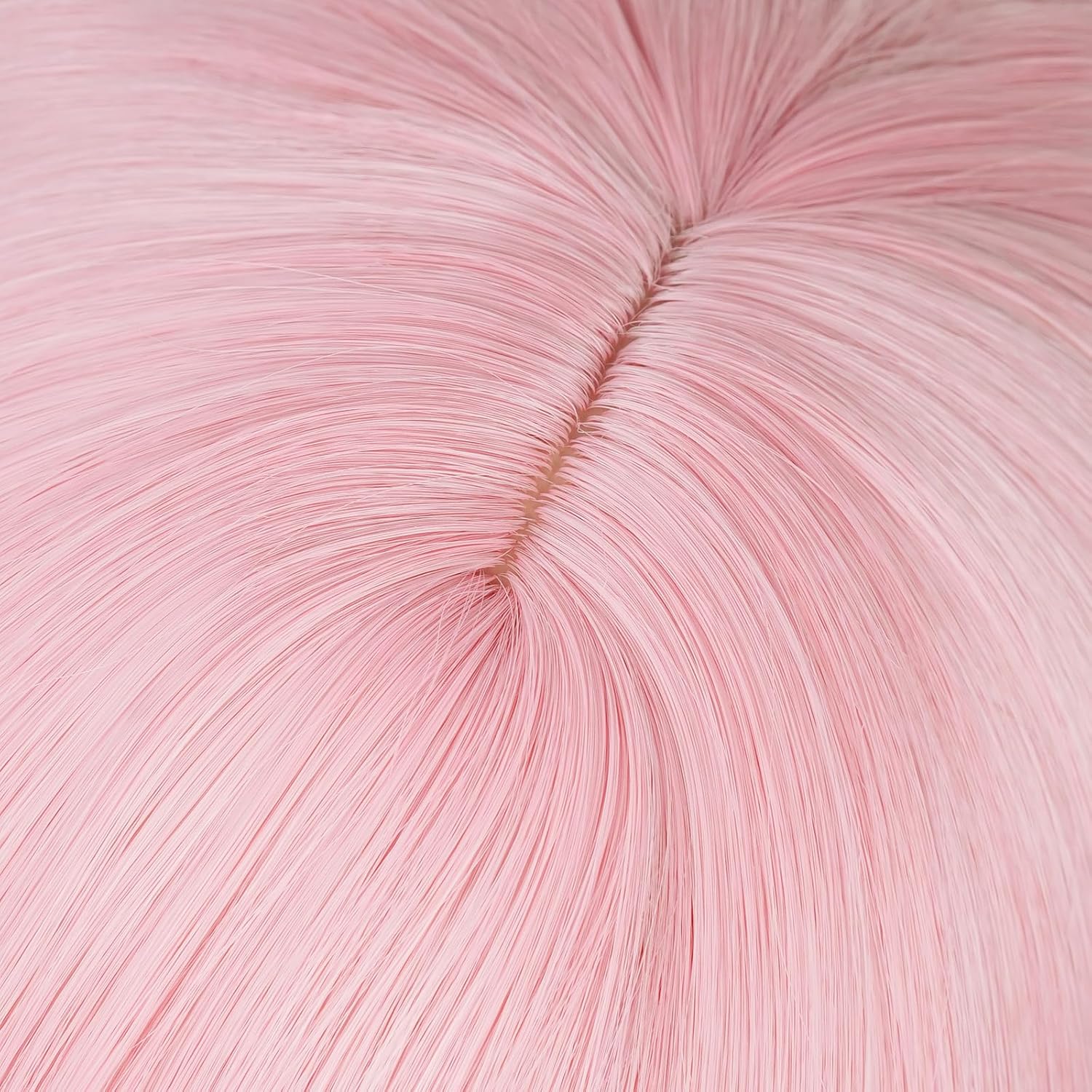 Anime Inspired Pink Short Twin Tail Cosplay Wig with Bangs Cute Sweet Style Heat Resistant Synthetic Hair for Costume Party