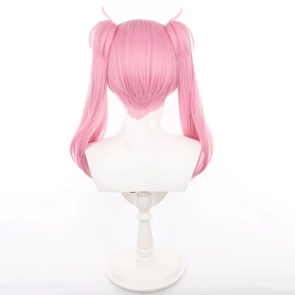 Li Tianxi Cosplay Wig – Detachable Ponytail with Rose Net & Realistic Scalp Hair Clip